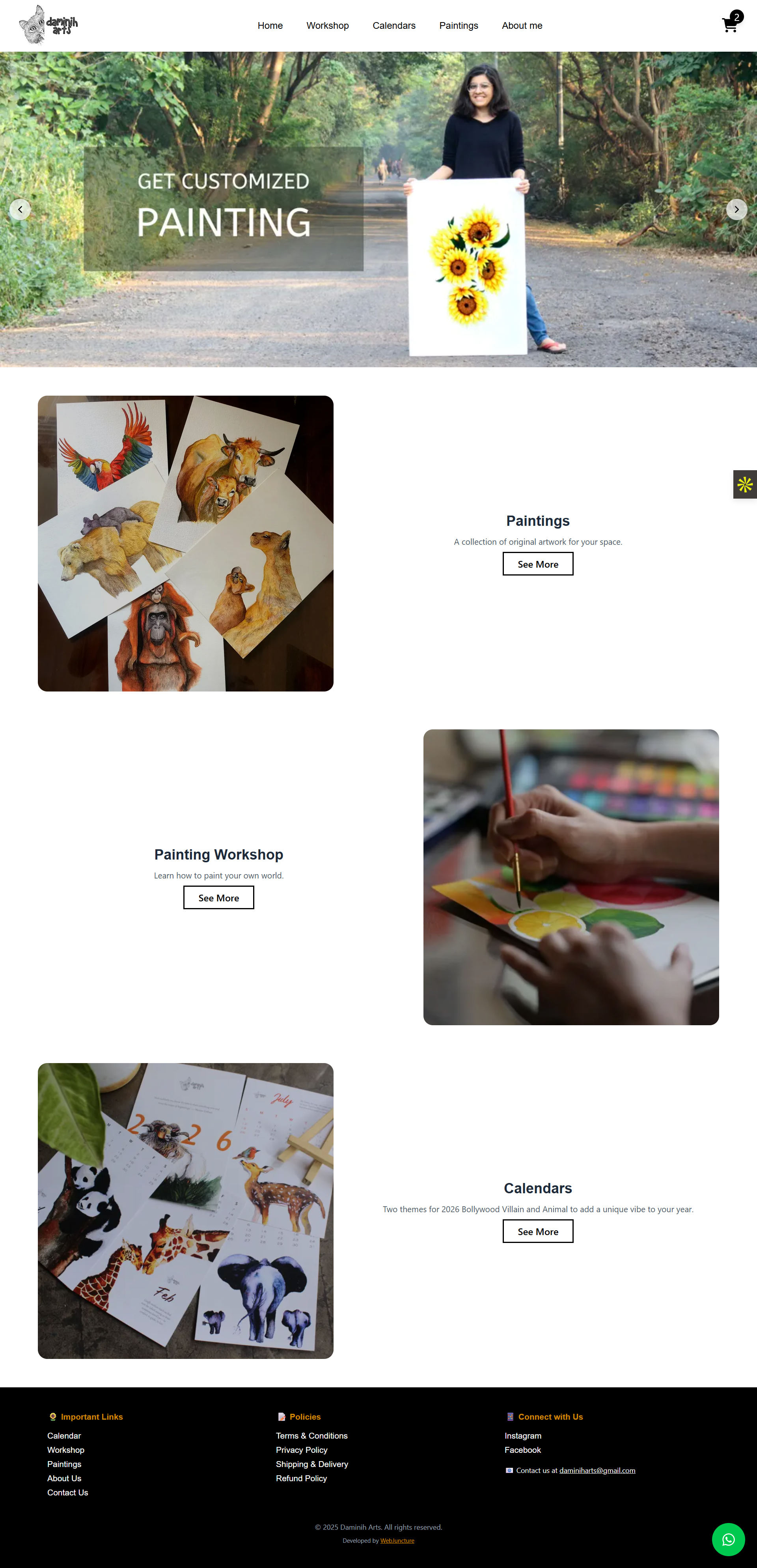 Daminiharts - Artist Portfolio & Shop