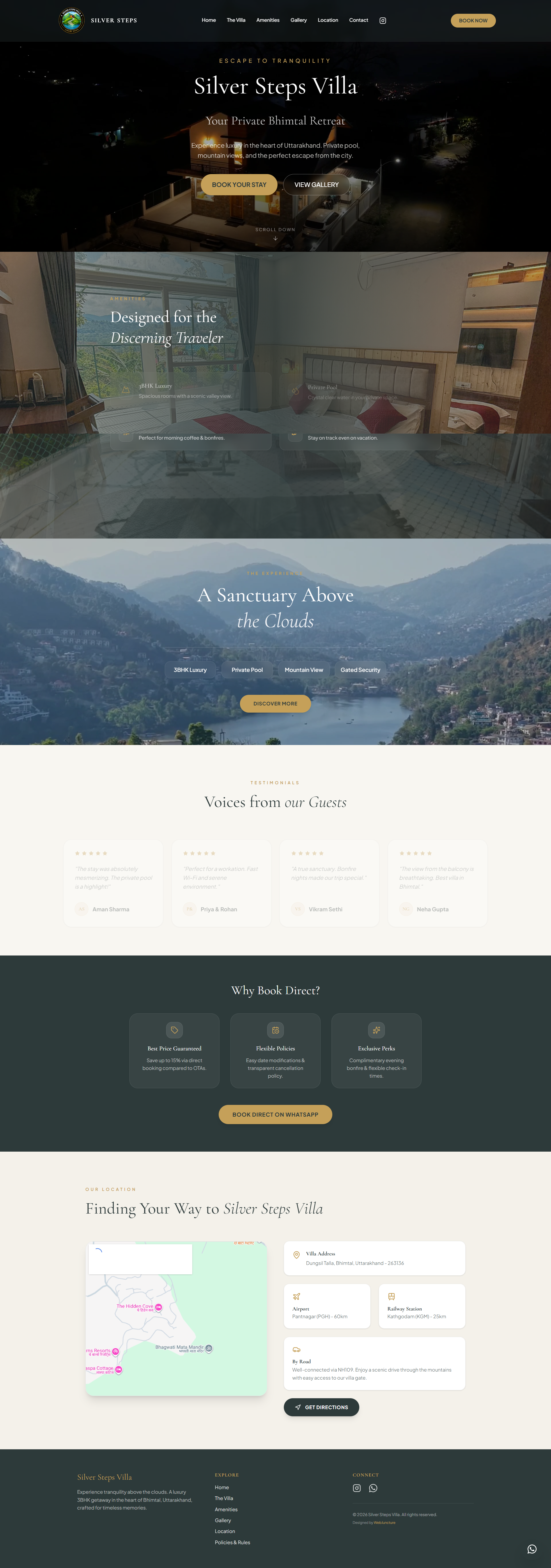 Silver Steps Villa – Luxury Retreat