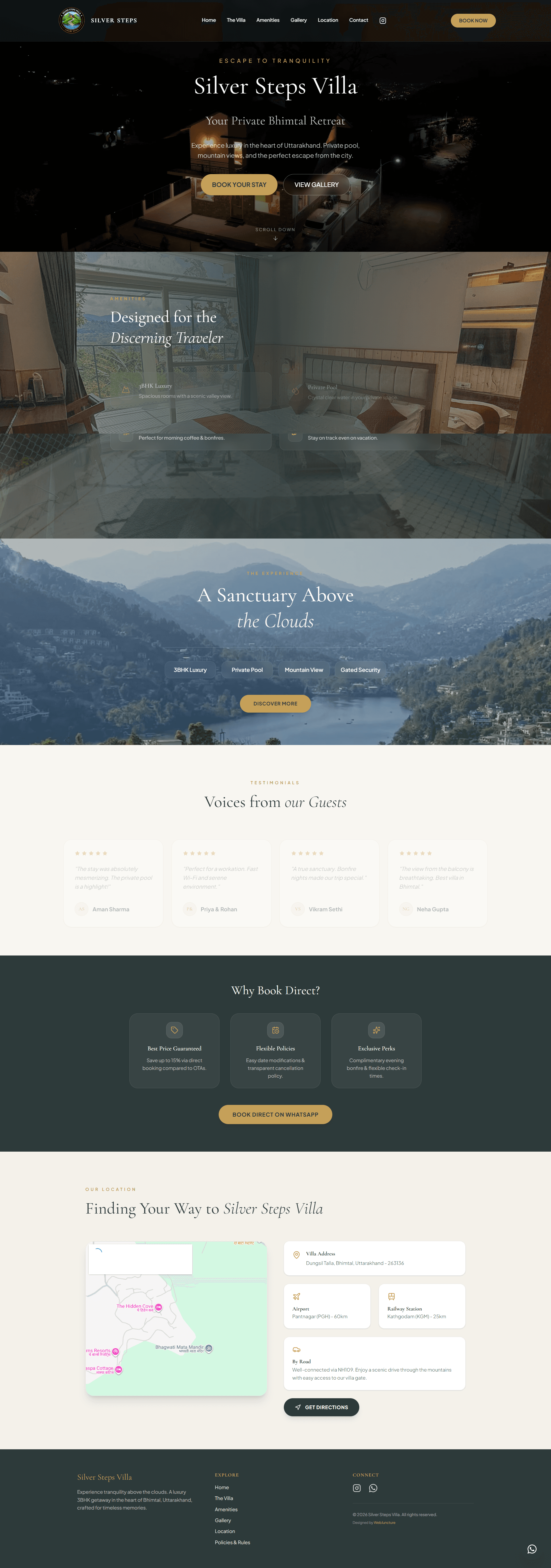 Silver Steps Villa – Luxury Retreat